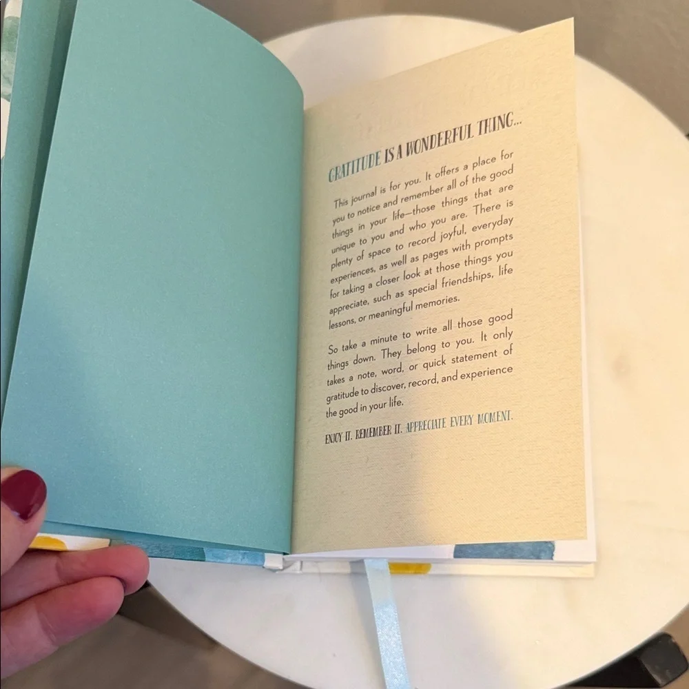 Floral Gratitude Journal